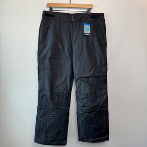 Columbia Men's Snow Gun Pant Waterproof Insulated Ski Black Size Large